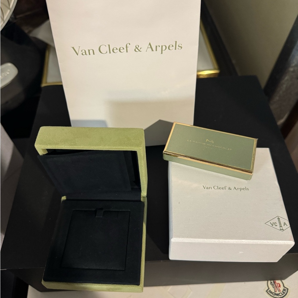 Van Cleef & Arpels Green and Gold Box Set
